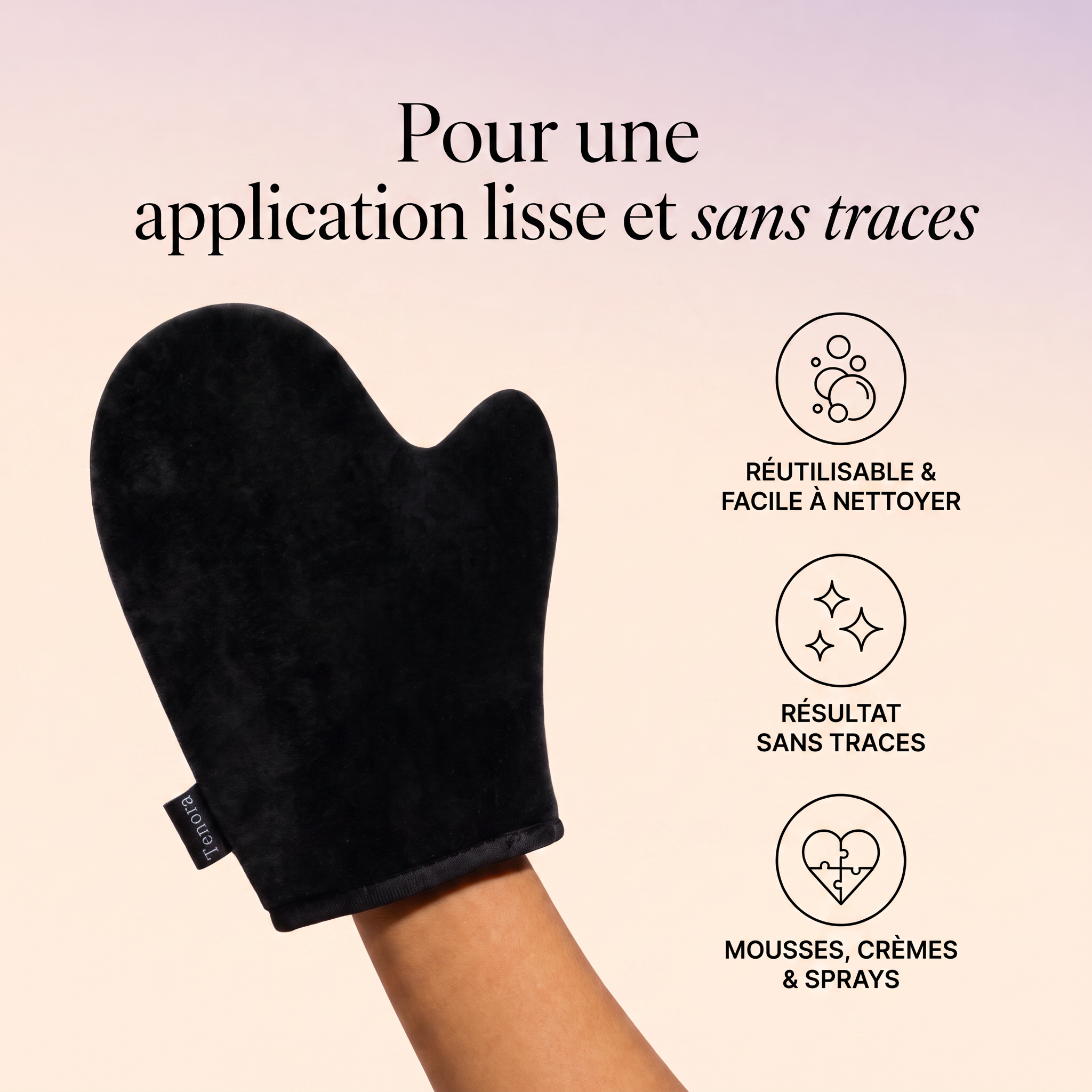 Gant Applicateur Autobronzant Tenora – Application Sans Traces